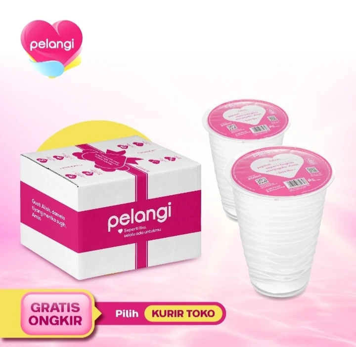 Cup 200ml Pelangi